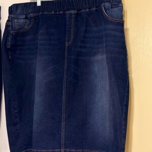 Nuggles 3XL 27” Denim Skirt